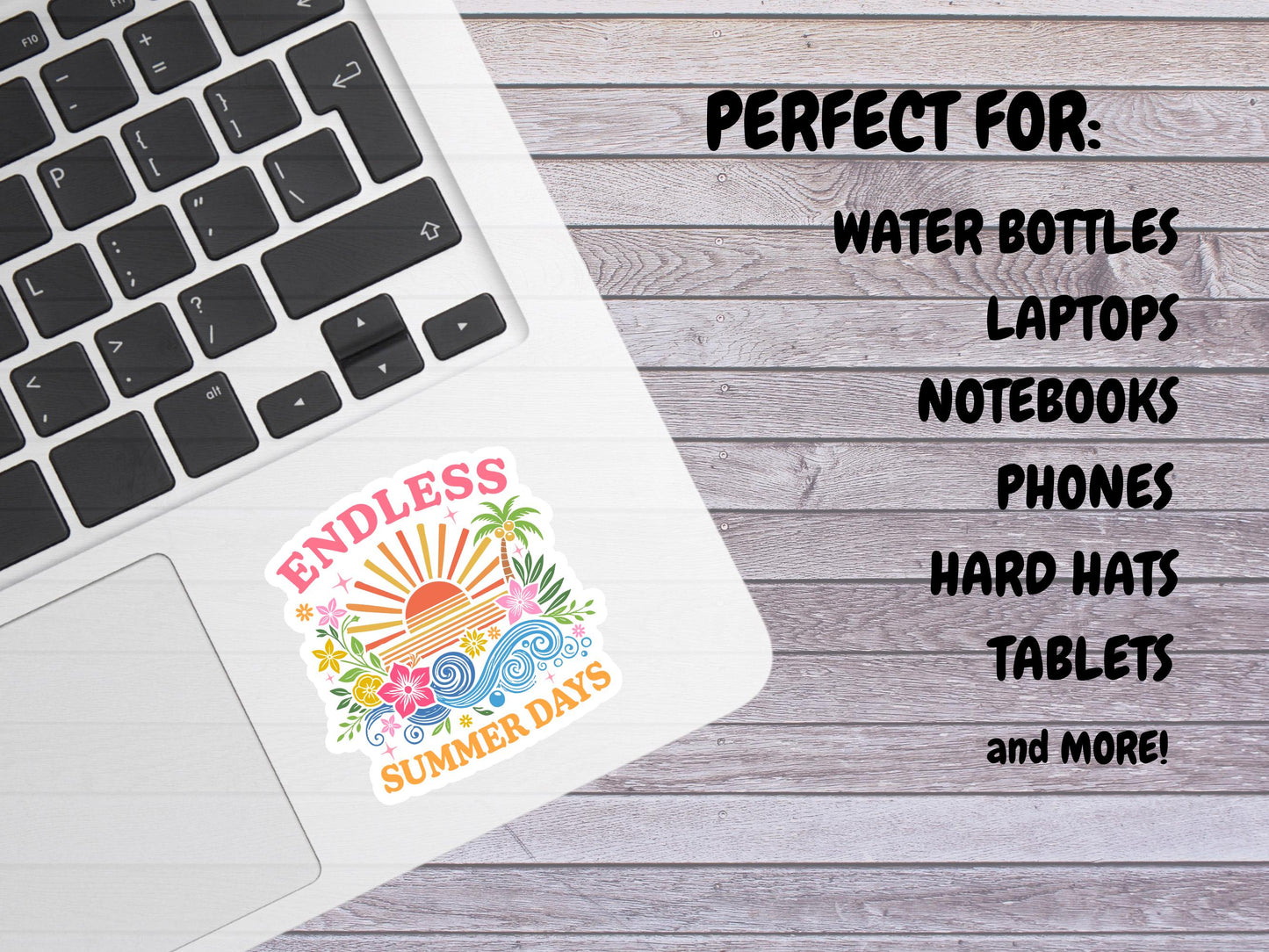 Endless Summer Days Sticker