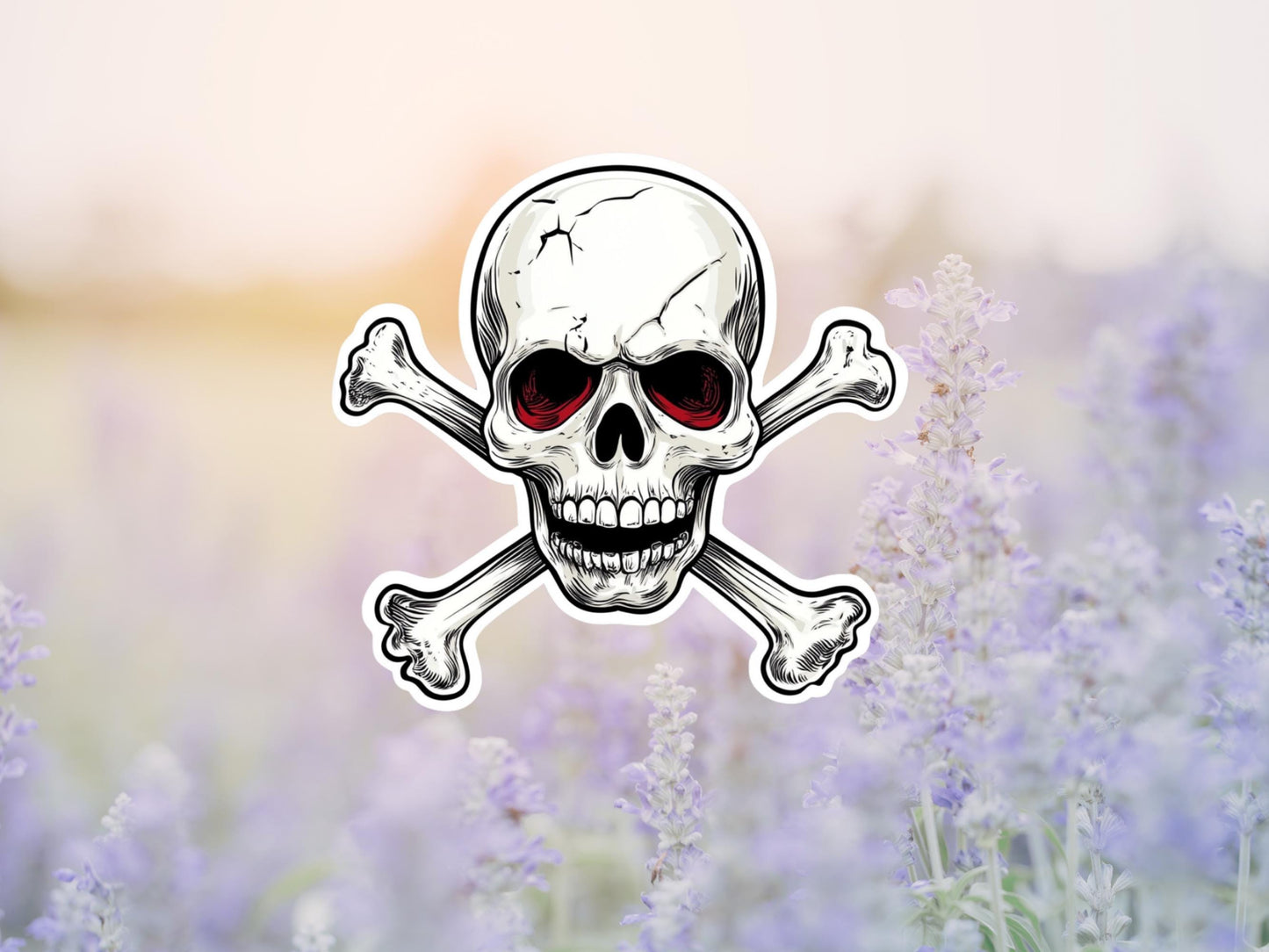 Skull And Crossbones Sticker