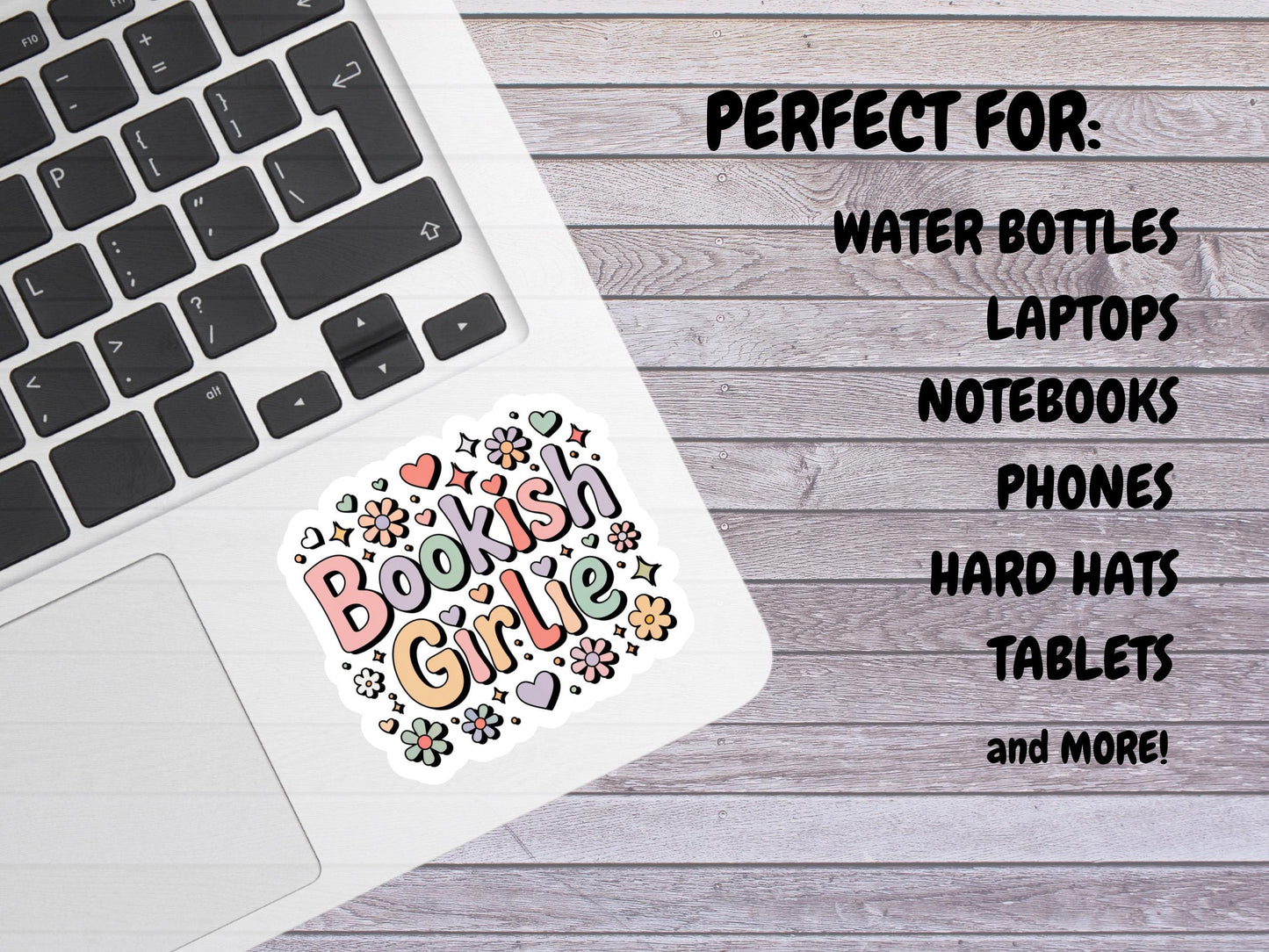 Bookish Girlie Sticker