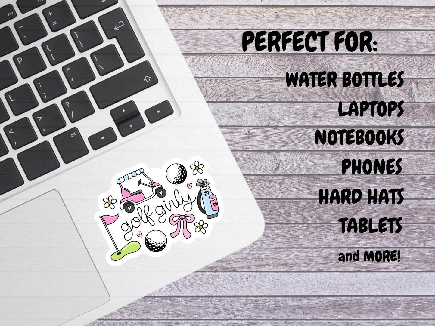 Golf Girly Sticker
