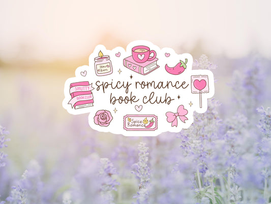 Spicy Romance Book Club Sticker