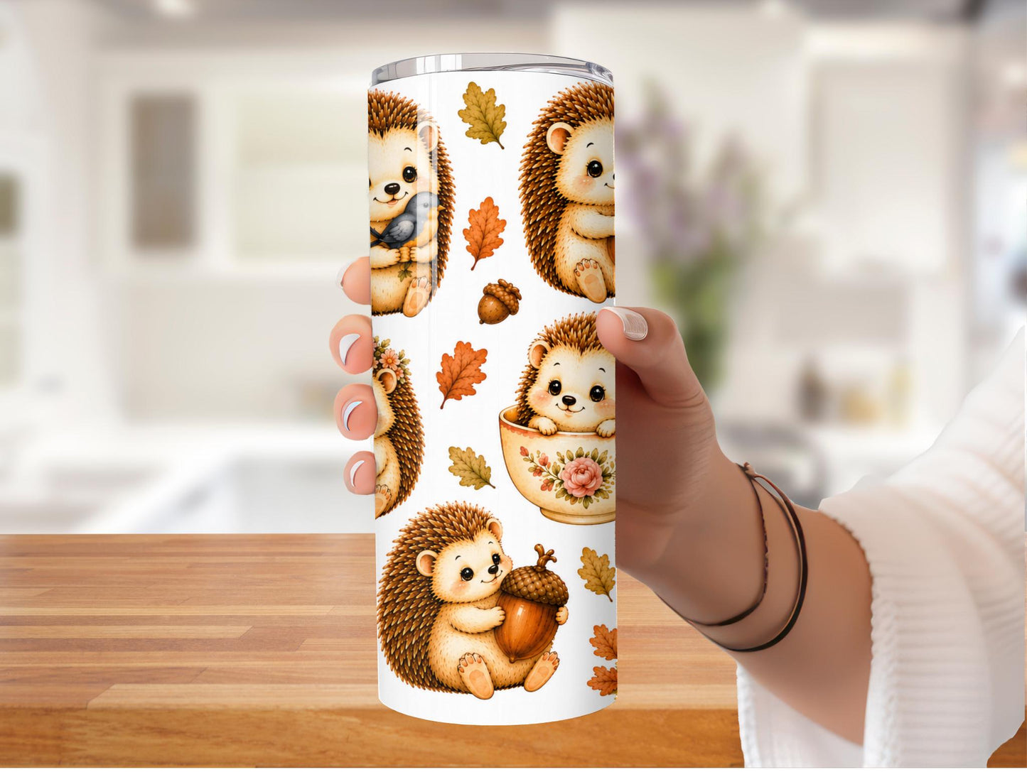 Fall Hedgehog 20oz Tumbler