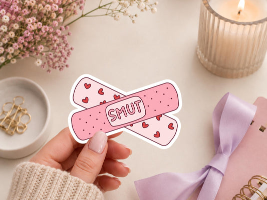 Smut Bandaid W/Hearts Sticker