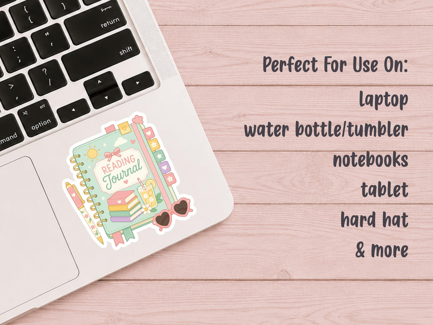 Summer Reading Journal Sticker