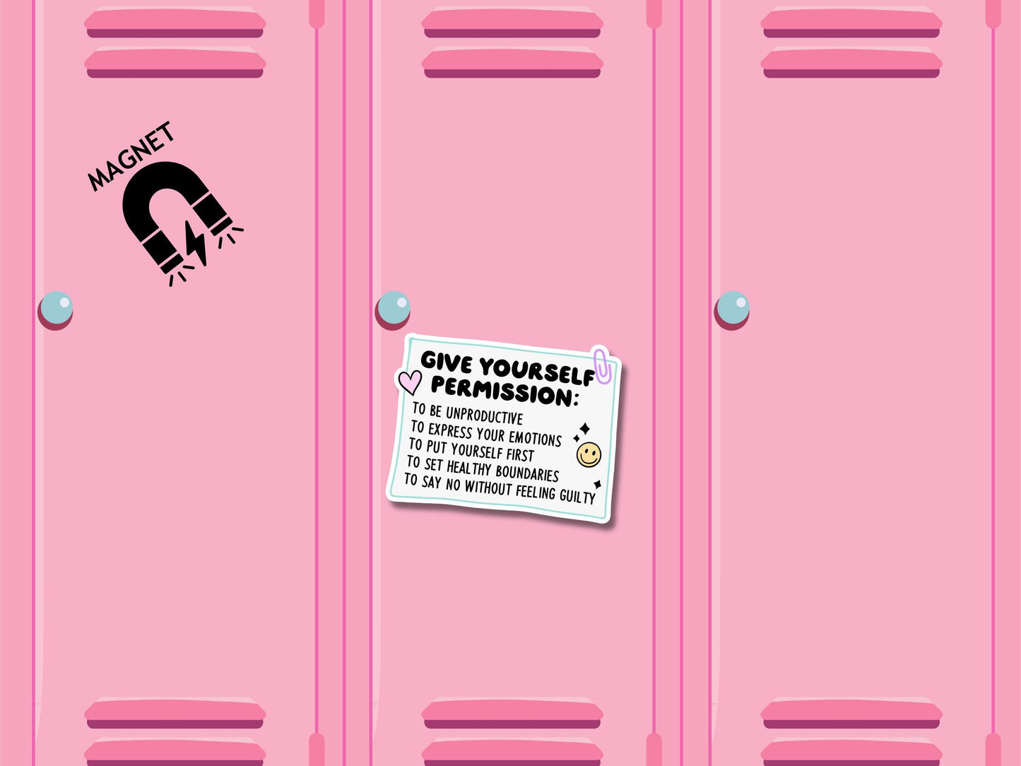 Give Yourself Permission Magnet