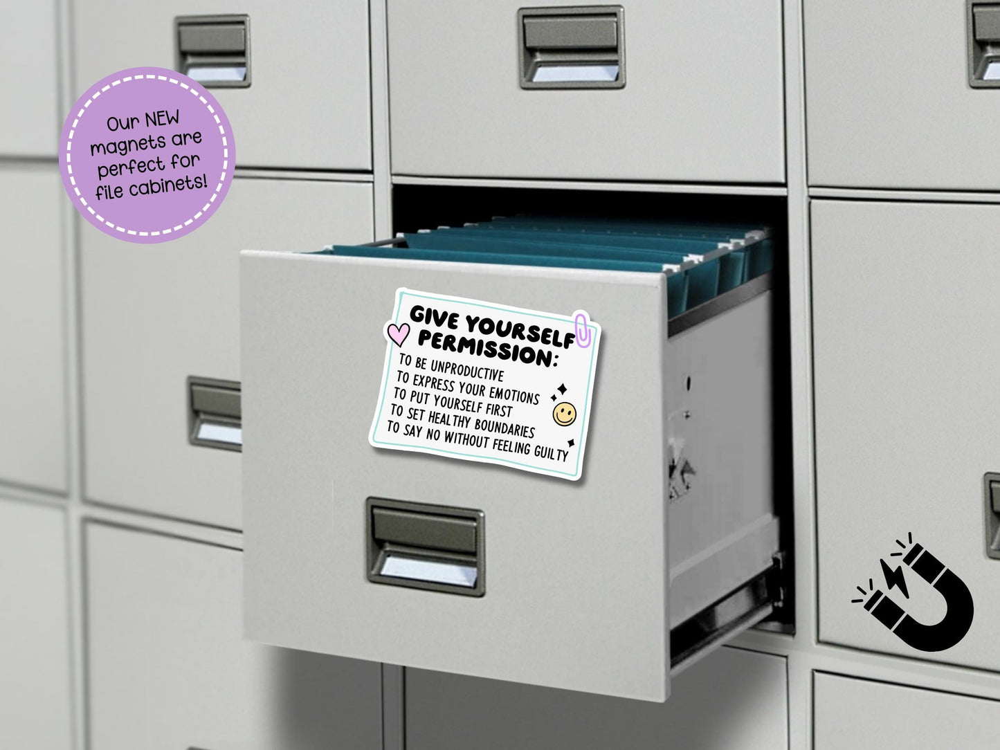 Give Yourself Permission Magnet