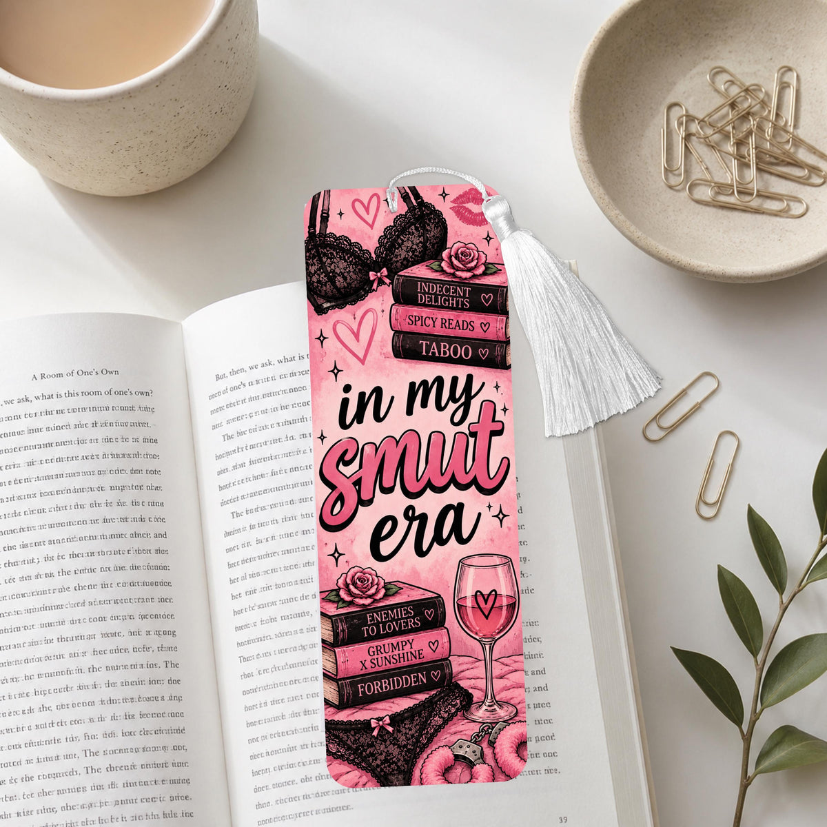 In My Smut Era Aluminum Bookmark