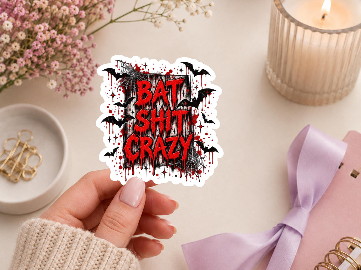 Boho Floral Heart Sticker